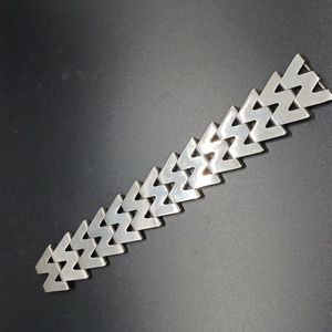 Vintage Haglund Studios Sterling Mid Century Vattra Zig Zag Design Bracelet